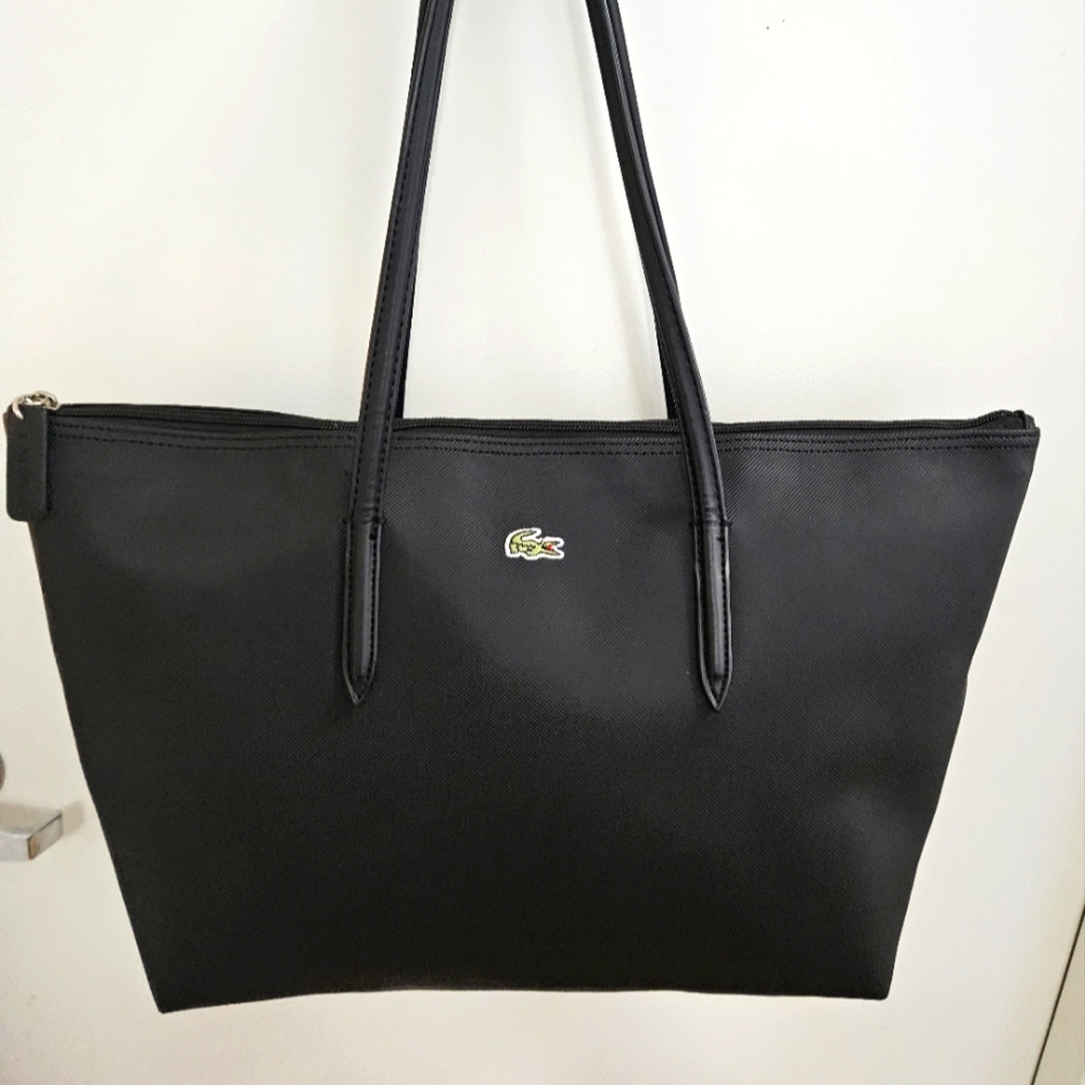 LACOSTE | Casual Style Unisex Plain Totes